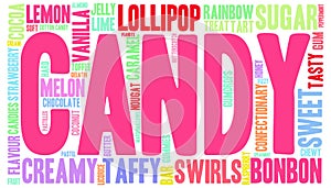 Candy Word Cloud