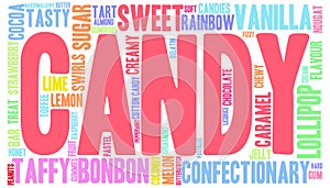 Candy Word Cloud
