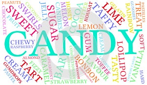 Candy Word Cloud