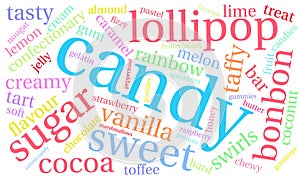 Candy Word Cloud
