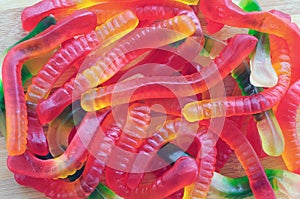 Candy worms