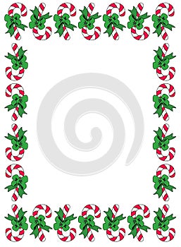 Candycane Border