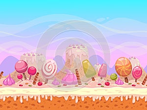 Candyland illustration photo