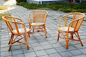Cane chairs