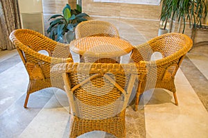 Cane chairs