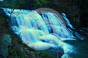 Cane creek falls in fall creek falls state park in Tennessee