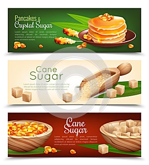 Cane Sugar Banners Set
