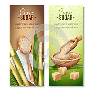 Cane Sugar Banners Set