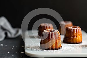 CanelÃ© Dessert - French Gourmet Pastry Photography