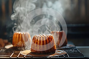 CanelÃ© Dessert - French Gourmet Pastry Photography