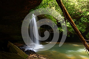 Caney Creek Falls in Alabama