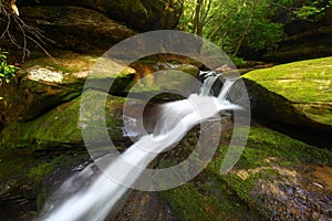 Caney Creek Falls Landscape Alabama