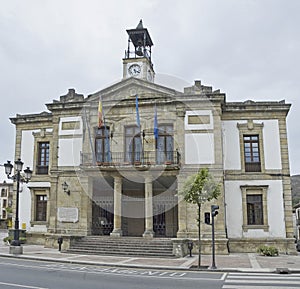 Cangas de Onis City-hall in Spain photo