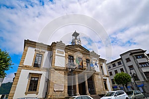 Cangas de Onis City town hall in Asturias Spain