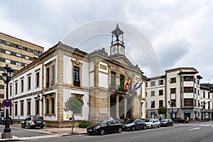 Cangas de onis village in Asturias, Spain