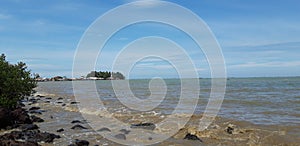 Cangkir island in banten west java