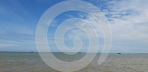 Cangkir island in banten west java