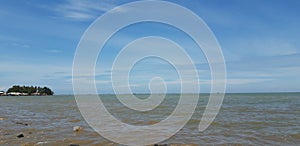 Cangkir island in banten west java