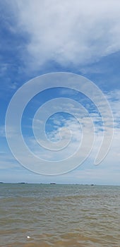 Cangkir island in banten west java