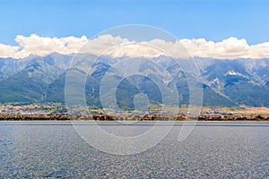 Cangshan Mountain and Erhai Lake photo