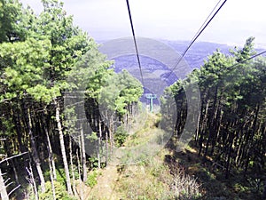 Cangshan Mountains cable