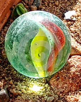 Canica toy cristal ball metra transparent