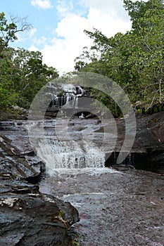 Canio Cristales mountain river. Colombia