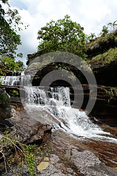 Canio Cristales mountain river. Colombia