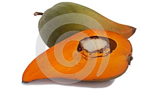 Canistel, or Egg fruit is the common name of this fruit photo