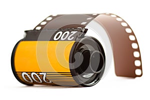 Canister of 35mm film