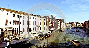 The Cannaregio district from the Scalzi bridge, Venice