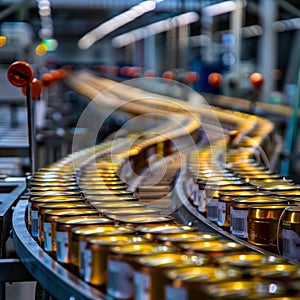 Canned Food Factory, Preserves Production Line, Canned Goods Plant, Tinned Food Machine