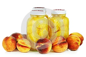 Canned and Fresh Peaches