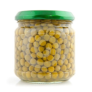 Canned green peas