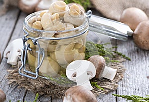 Canned Mushrooms