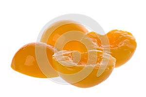 Canned Peaches Isolated
