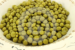 Canned peas