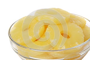 Canned pineapple rings