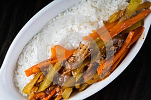 Canned tomato sardines with chayote