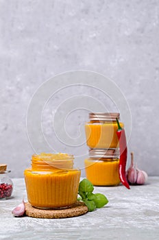 Canned vegetable puree