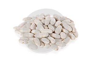 Cannellini beans or Haricot isolated photo