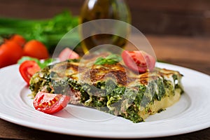 Cannelloni with beef