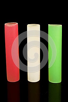 Cannelloni tubes - italian flag