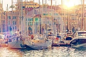 Cannes Marina French Riviera photo