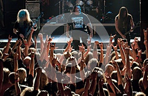 Cannibal Corpse on stage