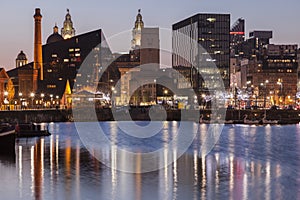 Canning Dock in Liverpool