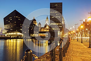 Canning Dock in Liverpool