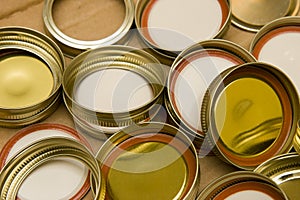 Canning lids photo