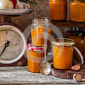 Canning Vegetable Spread Ikra