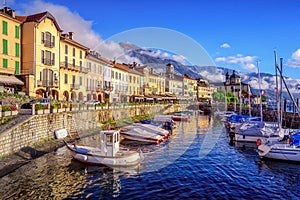 Cannobio old town, Lago Maggiore, Italy